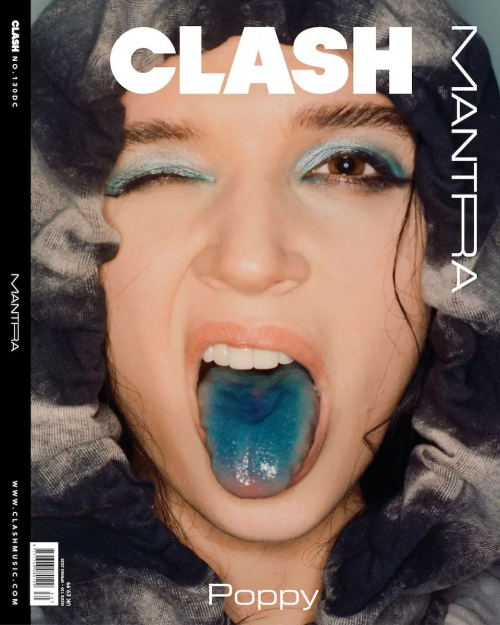 Poppy for Clash Magazine feature, May 2025