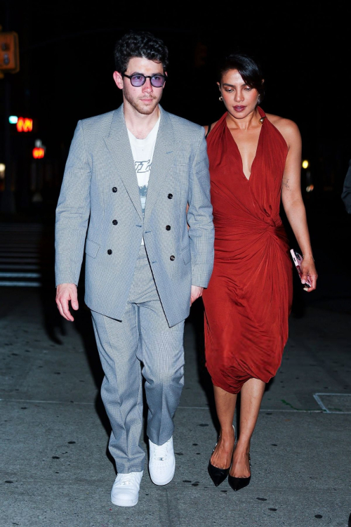 Priyanka Chopra & Nick Jonas at Emilio’s NYC, June 2025