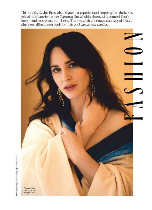 Rachel Brosnahan in Marie Claire Australia, July 2025 14