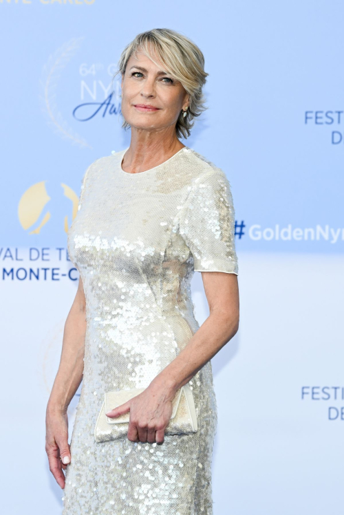 Robin Wright at 64th Monte-Carlo TV Festival, June 2025