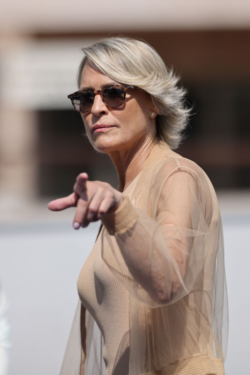 Robin Wright at Photocall Monte Carlo TV Festival, June 2025