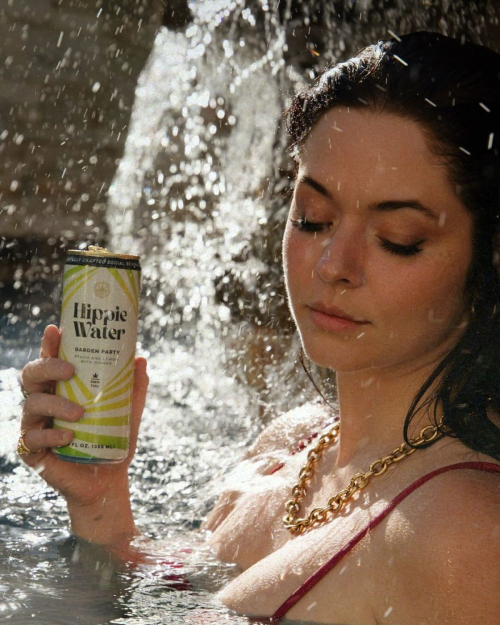 Sasha Pieterse for Hippie Water Campaign, May 2025 14
