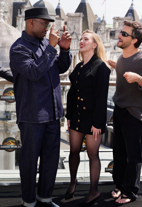 Scarlett Johansson at Jurassic World Photocall London, June 2025 2