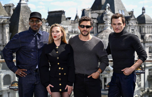 Scarlett Johansson at Jurassic World Photocall London, June 2025 6