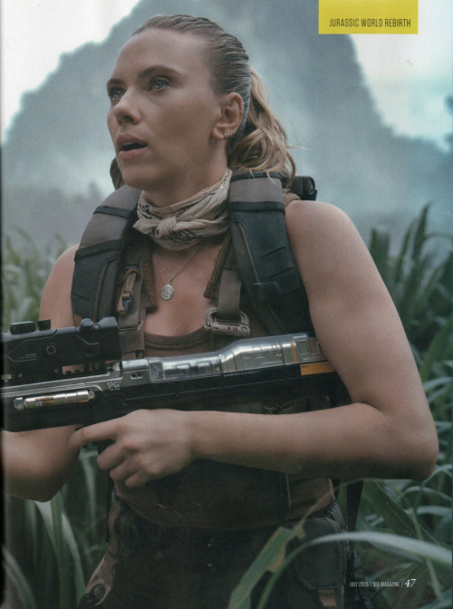 Scarlett Johansson in SFX Mag, July 2025