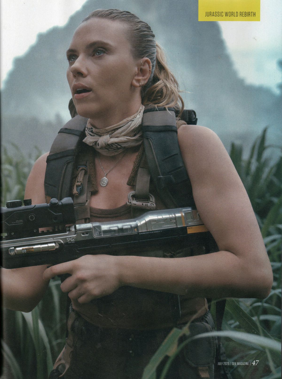 Scarlett Johansson in SFX Mag, July 2025