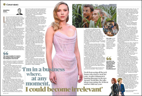 Scarlett Johansson in Sunday Times Culture, June 2025 1