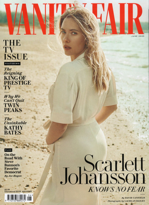 Scarlett Johansson in Vanity Fair feature, May 2025