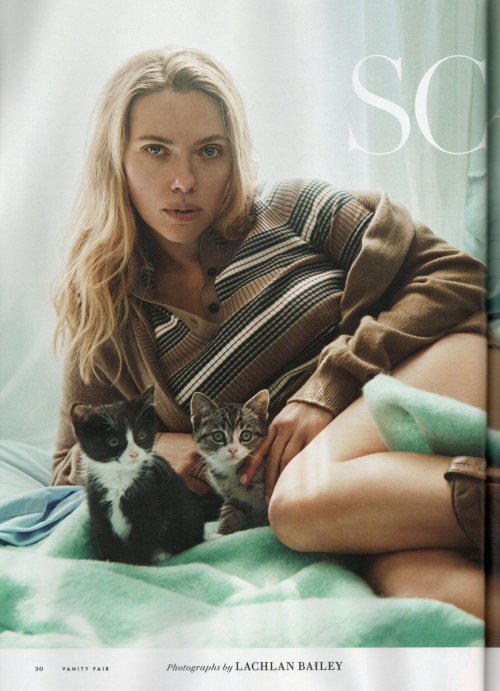 Scarlett Johansson in Vanity Fair feature, May 2025 7