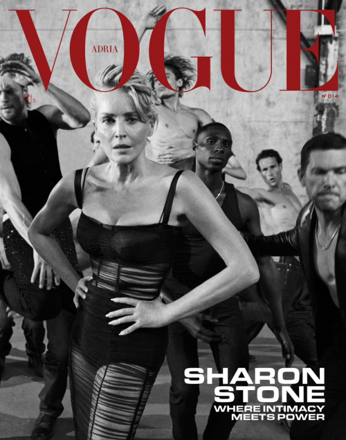 Sharon Stone for Vogue Adria, June 2025