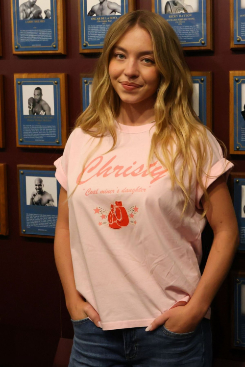 Sydney Sweeney at Boxing Hall of Fame Parade, June 2025