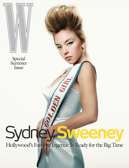 Sydney Sweeney for W Magazine Summer Issue, June 2025