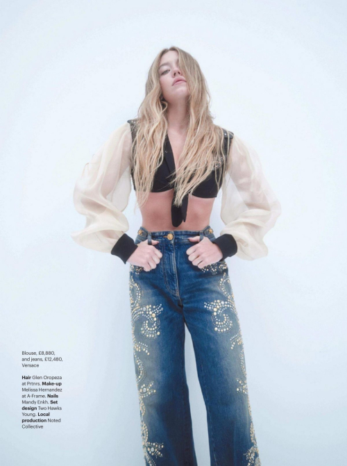 Sydney Sweeney in The Sunday Times Style, May 2025