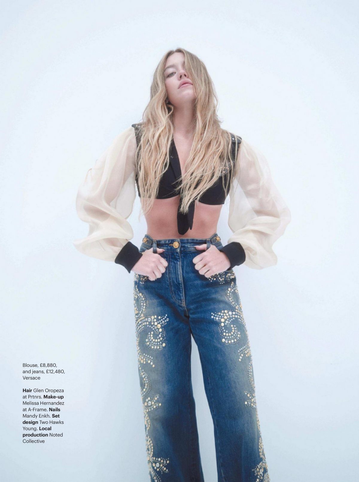 Sydney Sweeney in The Sunday Times Style, May 2025