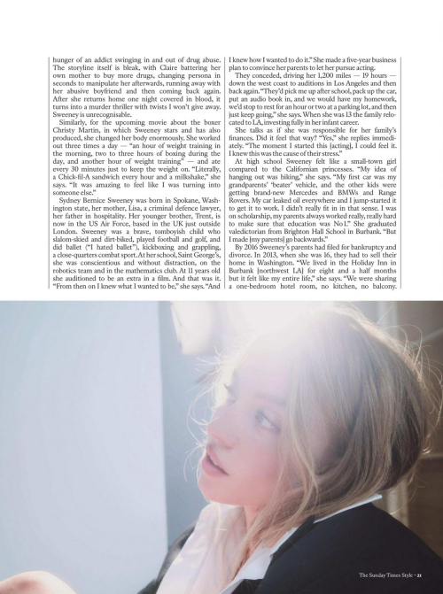 Sydney Sweeney in The Sunday Times Style, May 2025 3