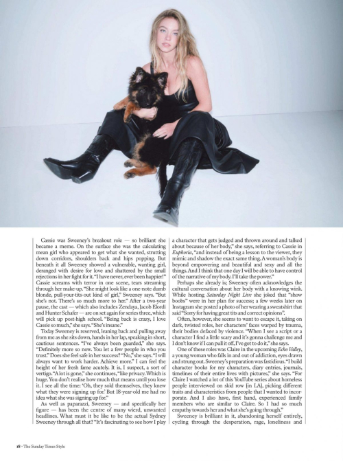 Sydney Sweeney in The Sunday Times Style, May 2025 7