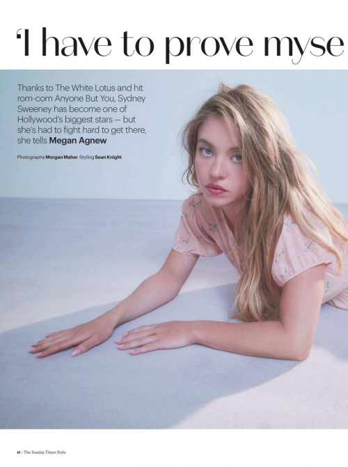 Sydney Sweeney in The Sunday Times Style, May 2025 8