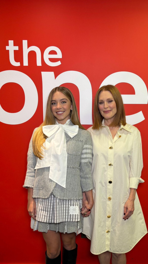 Sydney Sweeney Julianne Moore at The One Show, June 2025