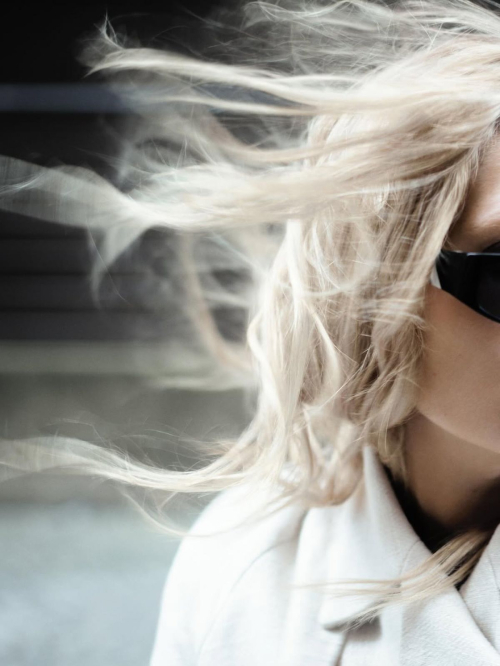 Toni Garrn for Super Flea Market, June 2025 4