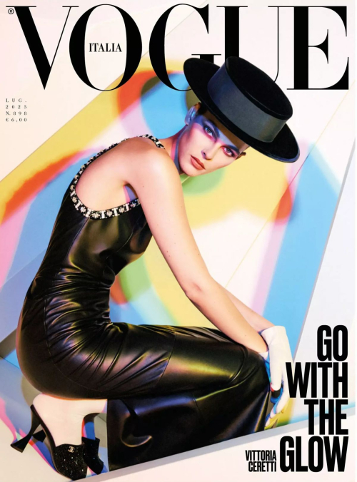 Vittoria Ceretti for Vogue Italy, July 2025