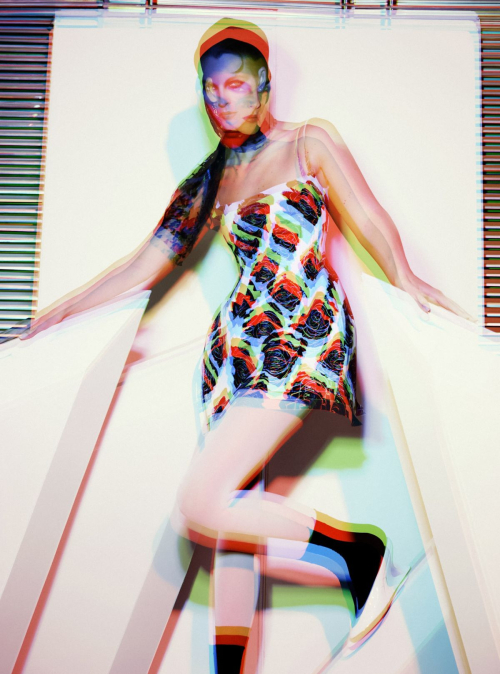 Vittoria Ceretti for Vogue Italy, July 2025 1