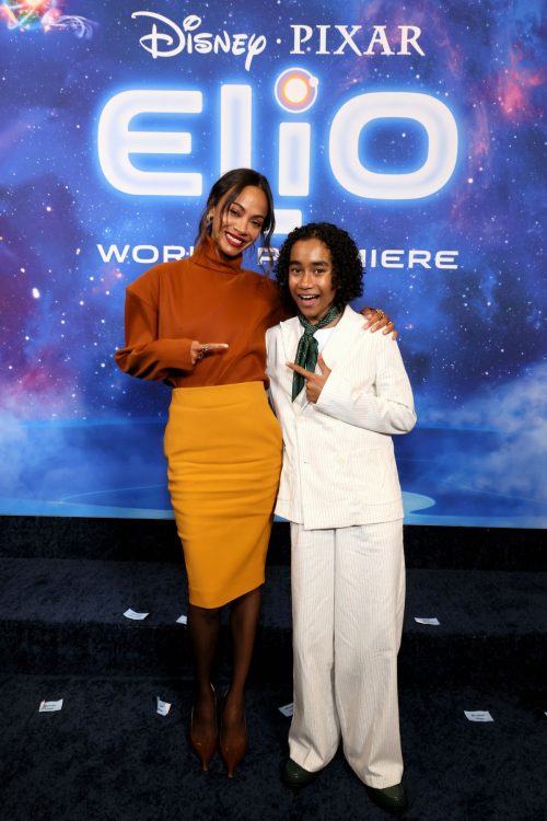 Zoe Saldana at Elio Premiere El Capitan Theatre, June 2025 2