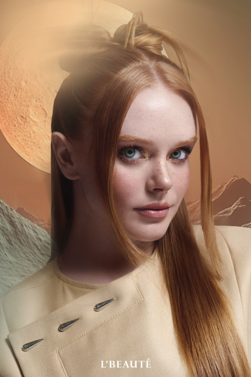 Abigail Cowen for L’Beaute Magazine Cover, July 2025 10