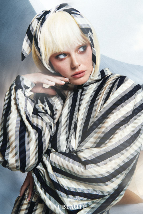 Abigail Cowen for L’Beaute Magazine Cover, July 2025 1