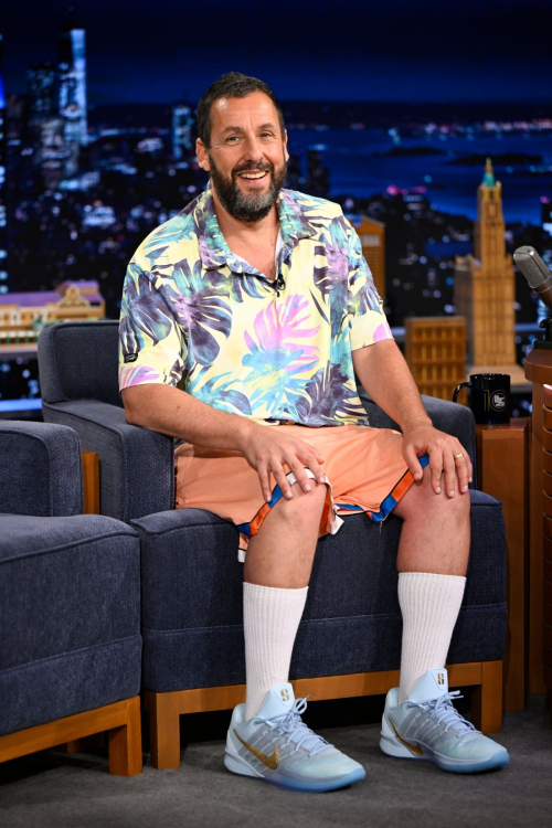 Adam Sandler appears on Fallon Tonight Show, July 2025 1