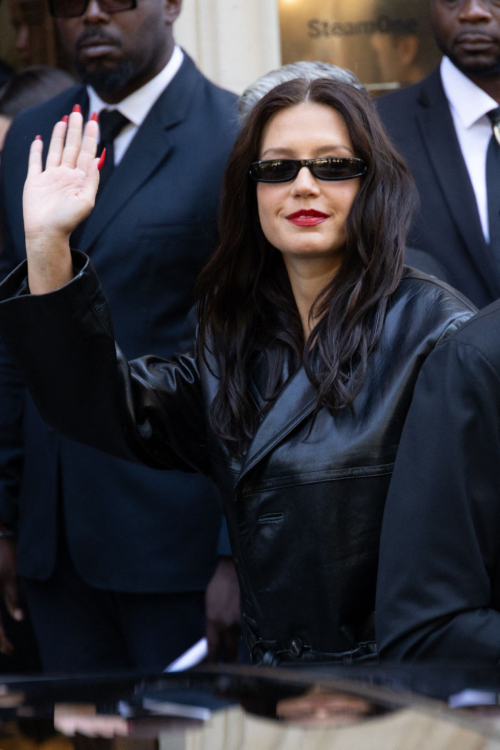 Adele Exarchopoulos at Balenciaga show, July 2025