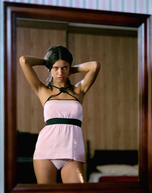 Adriana Lima for Elle Italy archive, June 2003