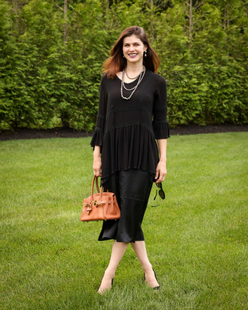 Alexandra Daddario at Forbidden Magic Event Watermill, July 2025