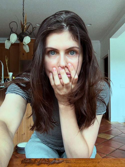 Alexandra Daddario Instagram Fashion, July 2025