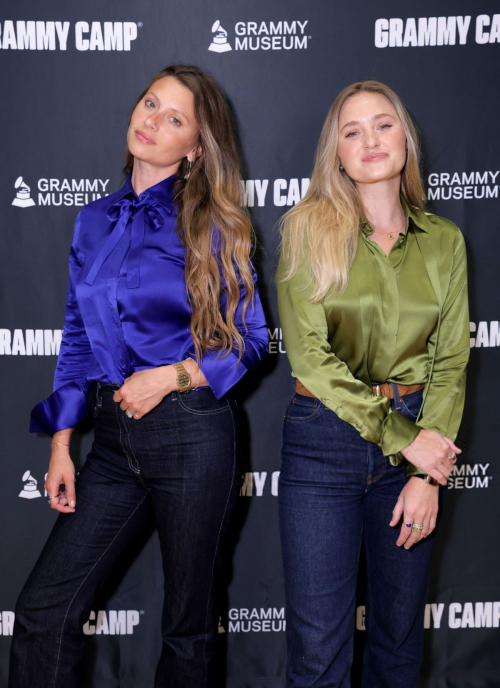 Alyson and AJ Michalka at Grammy Camp Burbank, July 2025 1