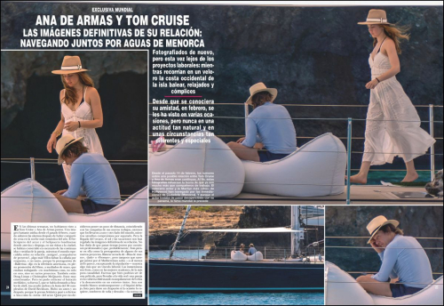 Ana de Armas in Hola! España Magazine, Jul 2025