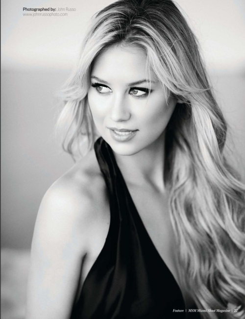 Anna Kournikova Glam Miami Shoot Feature, 2014 2