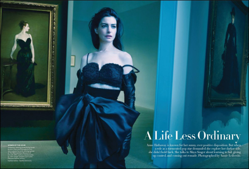 Anne Hathaway in Vogue US Editorial, August 2025 3