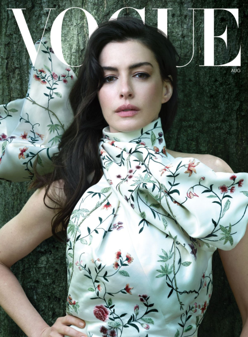 Anne Hathaway Vogue US feature, August 2025