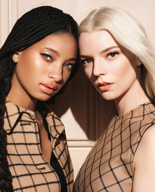 Anya Taylor-Joy and Willow Smith Dior Campaign July 2025 9