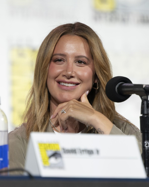 Ashley Tisdale at Phineas and Ferb panel, July 2025