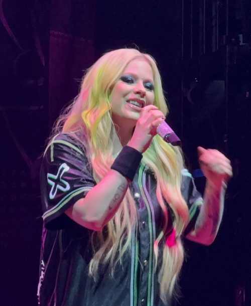 Avril Lavigne Rocks Canadian Tour Stage, June 2025