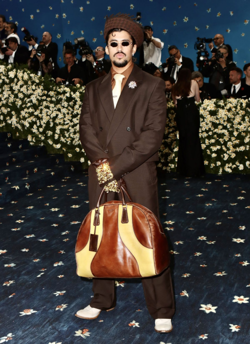 Bad Bunny at Met Gala Black Style Exhibition, May 2025 1