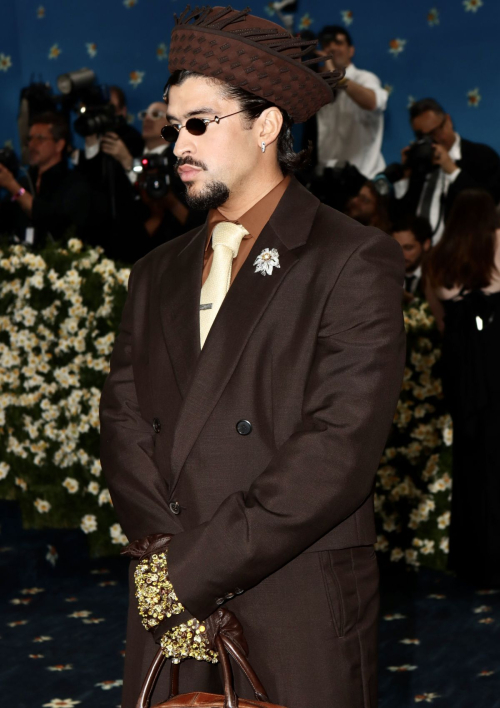 Bad Bunny at Met Gala Black Style Exhibition, May 2025 2