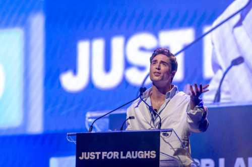 Benito Skinner at Just For Laughs Awards, July 2025 2