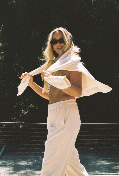 Camille Kostek Wears La Porte Swim Collection, 2025 30