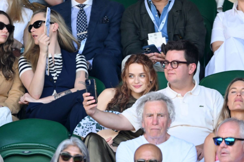Cara Delevingne and Joey King at Wimbledon, July 2025 4