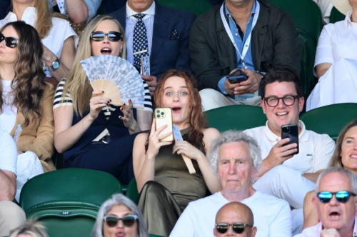 Cara Delevingne and Joey King at Wimbledon, July 2025 5