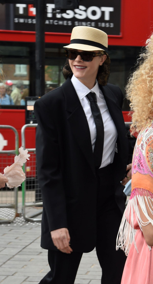 Cara Delevingne at Mel B wedding London, July 2025