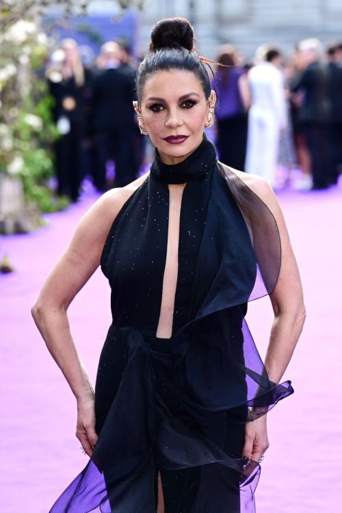 Catherine Zeta-Jones at Wednesday 2 premiere, July 2025