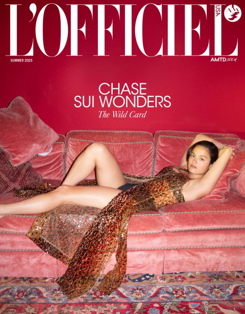 Chase Sui Wonders L’Officiel USA Cover Shoot, Summer 2025